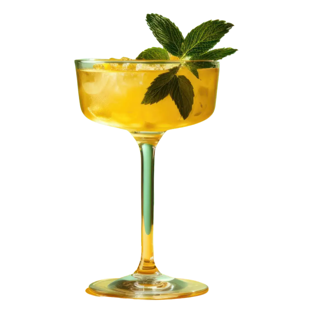 Golden Mint Spritz